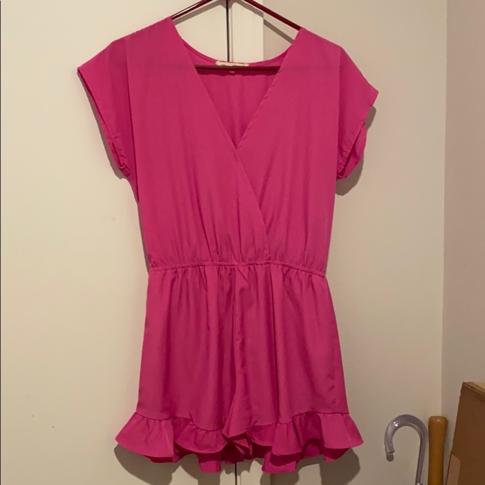 Altar'd State ruffle romper